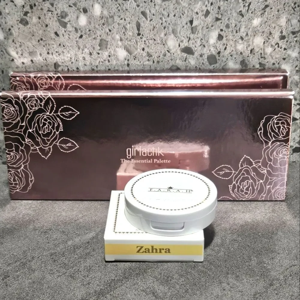 GIRLACTIK & F.A.R.A.H Zahra Highlighter Essential Eyeshadow Palette NEW MSRP $76